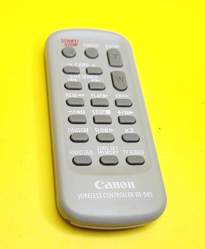 CANON WL-D85 WIRELESS REMOTE CAMCORDER CONTROLLER FOR ZR950 ZR930 ZR700 ... - $8.39