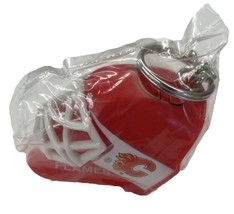 Calgary Flames NHL Hockey Goalie Mask Keychain - £2.52 GBP