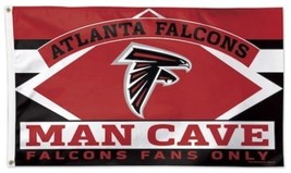 Atlanta Falcons Familia Flag 3X5 Ft Polyester Banner USA 90x150cm - $375.42 MXN