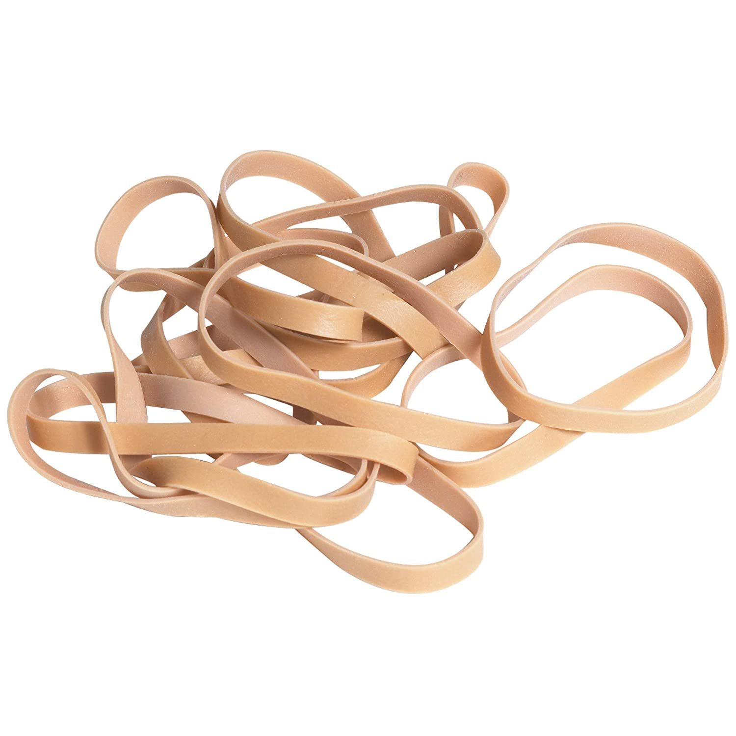 Primary image for Top Pack Supply Rubber Bands, Bulk, 1/4" x 3 1/2", Brown (Pack of 5 Lbs)