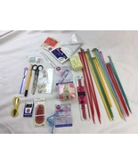 Junk Drawer VTG Lot of Crochet Hooks Knitting Needles Boye - $19.79