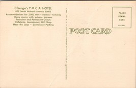 Chicago&#39;s YMCA Hotel Chicago IL Postcard PC482 - £3.84 GBP