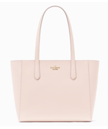 New Kate Spade Staci Medium Tote Saffiano Leather Powdered Sugar with Du... - $2,420.49 MXN