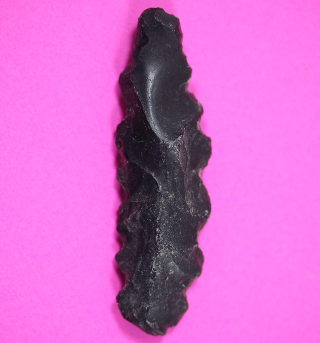 Authentic Pre Columbian Artifact Aztec Arrowhead Battle of Mexico City C... - $29.99
