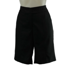 Izod Golf Shorts Women&#39;s Poly Black Size 8 - £17.56 GBP