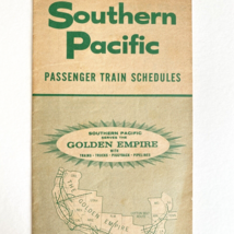 1970 Southern Pacific Railroad Passenger Train Schedules Time Table Aug 2 - $8.99