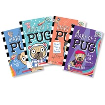 Diary of a Pug Collection Set ( 4 Books ) [Paperback] Kyla May - £23.66 GBP