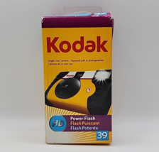 Kodak HD Power Flash 39 Exposure Single Use Disposable 35mm Camera EXP 2014 - £9.15 GBP