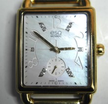 ESQ MOVADO ES.47.3.34.5663 Square Quartz Unisex Wristwatch - £42.69 GBP