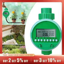LCD Display Electronic Garden Watering Timer Automatic Irrigation Controller Int - £11.98 GBP