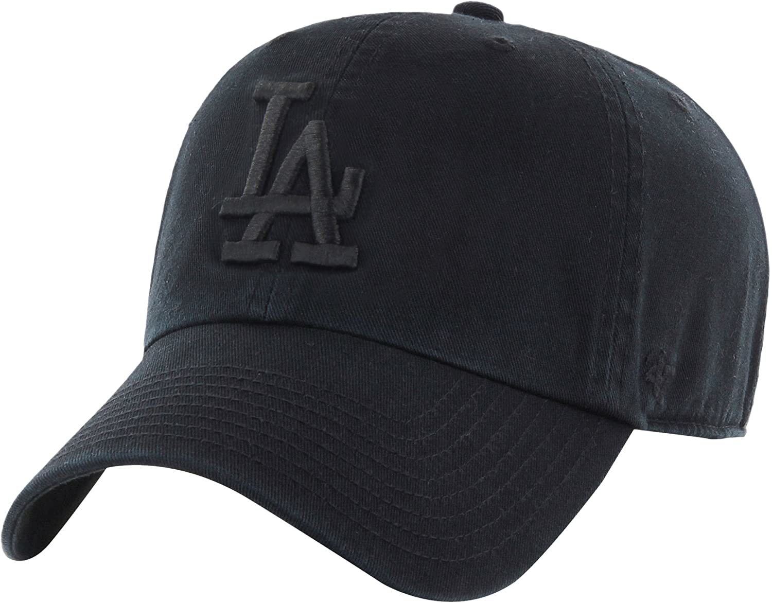 &#39;47 Brand MLB Los Angeles Dodgers Clean Up Adjustable Hat Black - $28.99