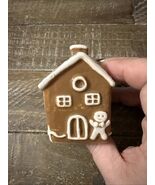 Gingerbread House Placecard Holder Christmas Ginger Bread Sleigh Bell Bi... - €15,93 EUR