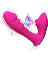 G-Spot Vibrator, 2 in 1 Sex toys women Clitoris Licking Dildo Sucking Vi... - £28.35 GBP+