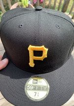 Hat Club Pittsburgh Pirates Three Rivers Stadium Patch Size 7 3/4 Pink - £48.26 GBP