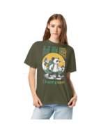 Unisex Garment-Dyed Heavyweight T-Shirt – “Hide and Seek” (Sage) - $84.53 CAD
