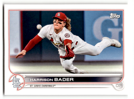 2022 Topps Team Sets St. Louis Cardinals #STL-16 Harrison Bader NM-MT C ID:46230 - £2.35 GBP