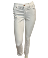 Old Navy Women&#39;s Curvy Profile Mid-Rise Denim Jeans White Sz 0 - $267.07 MXN
