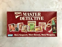 Clue Master Detective 1988 | Parker Brothers Board Game Almost Complete - £12.91 GBP
