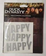 Duck Dynasty Auto Decal Happy Happy Happy - $7.91