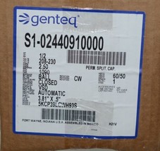 Genteq 02440910000 Permanent Split Capacitor Motor Ball Bearings image 2