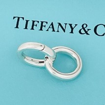 Tiffany Round Clasping Link Bracelet Jump Ring Charm or Necklace Extende... - £79.60 GBP