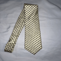 Silk Floral Pointed NeckTie- USLife Companies-Cream/Red Daisy New Promo ... - $4.36