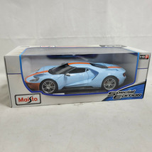 New 2019 Ford GT Light Blue 1:18 Maisto Special Edition SuperCar Racing - £32.57 GBP