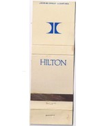 Advertising Matchbook Cover Hilton Hotel - $1.97