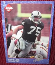 1993 Collector&#39;s Edge #193 Howie Long Los Angeles Raiders 7784/100,000 - £3.96 GBP