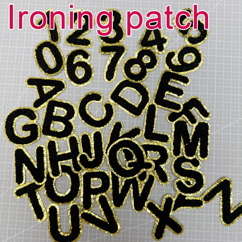 A-Z Letter Ironing Patch for Clothes and Bag Embroidery Appliques Towel ... - $1.06 CAD
