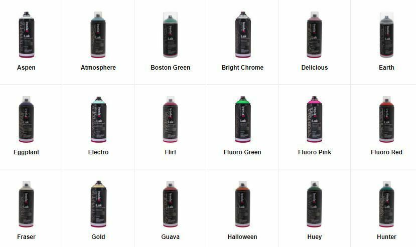 IronLak Acrylic Spray Paint 13.53 oz Price Per Can Various Colors New - $11.99