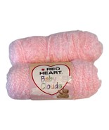Red Heart BABY CLOUDS Yarn PINK LEMONADE Color#9724 -  2 Skeins - $465.47 MXN