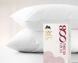Queen / Standard Size Pillow Cases Set Of 2 - 100% Cotton Pillowcases, N... - $33.99