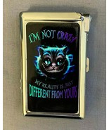 I&#39;m Not Crazy Reality Different Cigarette Case with lighter ID Holder Wa... - $28.66 CAD