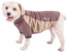 Pet Life Active &#39;Barko Pawlo&#39; Relax-Stretch Wick-Proof Performance Dog Polo T-Sh - £26.61 GBP