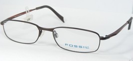 FOSSIL TIKAL OF1092 200 BROWN EYEGLASSES GLASSES FRAME 54-17-135mm (NOTES) - $19.80