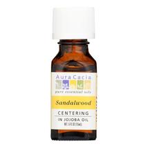 Aura Cacia - Precious Essentials Sandalwood Blended with Jojoba Oil - 0.5 fl oz - £26.03 GBP