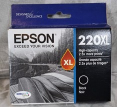 Genuine Epson 220XL High Capacity Black Ink Cartridge T220XL120 - $10.88