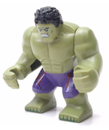 Lego Marvel Incredible Hulk Big Minifigure Avengers Authentic Figure Big... - $328.07 MXN