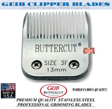 Geib Buttercut Stainless Steel 3F Blade*Fit Oster A5/A6,MOST Wahl,Andis Clipper - £55.94 GBP