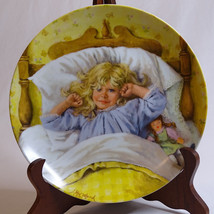 Reco Knowles Collector Plate 1985 Awakening By John McClelland Rich Yellow Color - £8.39 GBP