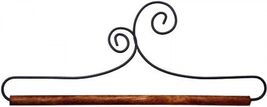 Classic Motifs 12 Inch Double Scroll Craft Holder With Dowel - $12.95