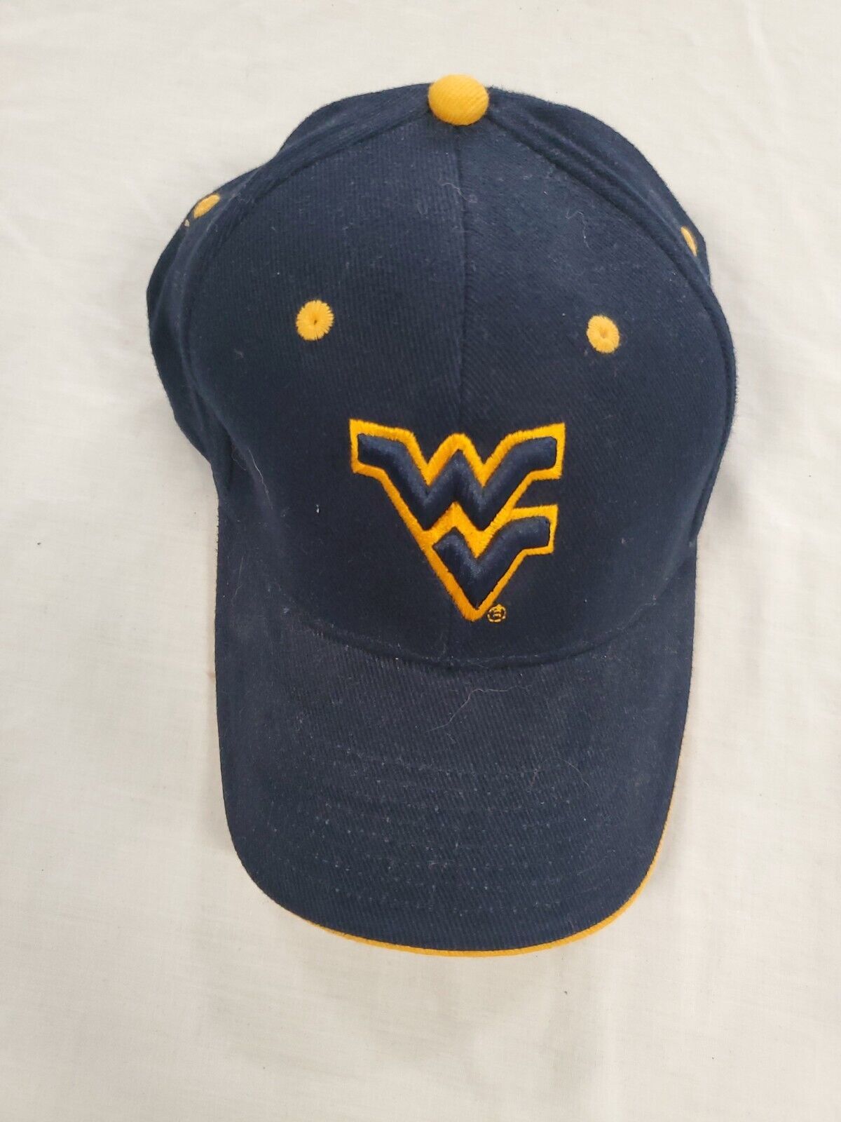 VINTAGE Signatures West Virginia Mountaineers Adjustable Snapback Cap Hat - $19.79