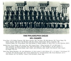 1960 PHILADELPHIA EAGLES 8X10 TEAM PHOTO FOOTBALL NFL PICTURE CHAMPS - $4.94