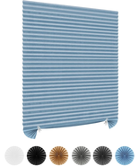 Window Blinds Cordless No Drill Cut to Size Clip on Stick on Self Adhesi... - $252.78 MXN