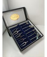 Set of 6 Mid Century Japanese Sterling Silver Hors D’oeuvre Cocktail Picks - €51,38 EUR