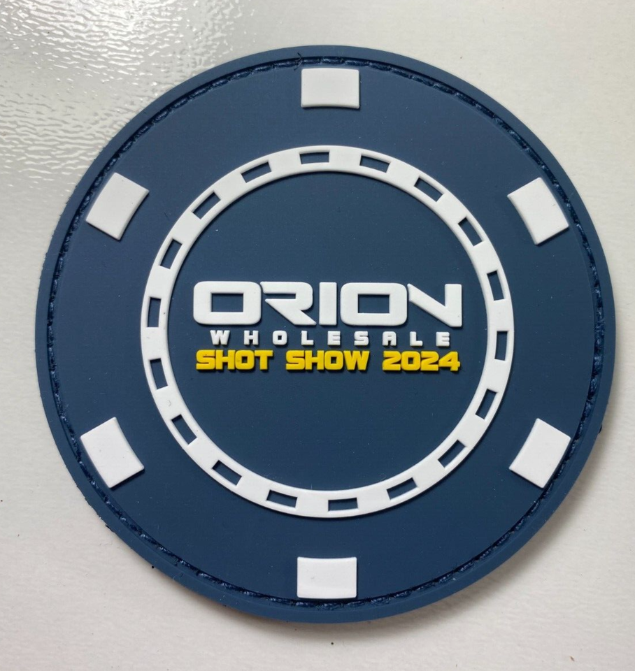 2024 Shot Show Orion Wholesale Morale Patch NEW - $10.88