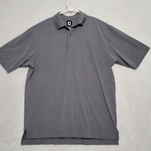 FootJoy FJ Men’s Polo Shirt XL Green Stretch Golf Short Sleeve - £25.06 GBP