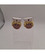 Polymer clay nurse stud earrings - €11,67 EUR