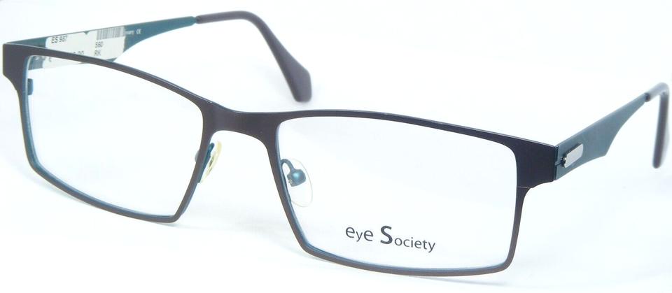 Eye Society by RK DESIGN ES 987 74 BROWN /TEAL EYEGLASSES 56-19-145mm (N... - $47.09 Eye Society by RK DESIGN ES 987 74 BROWN /TEAL EYEGLASSES 56-19-145mm (N... - $47.09